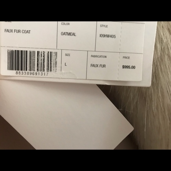 Helmut Lang Faux fur coat - Picture 7 of 11